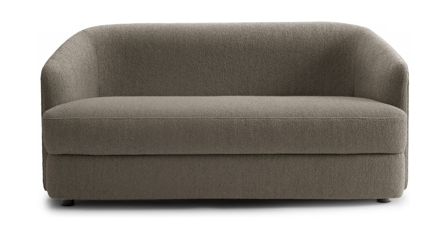 New Works covent sofa 2 sæder, mørk taupe