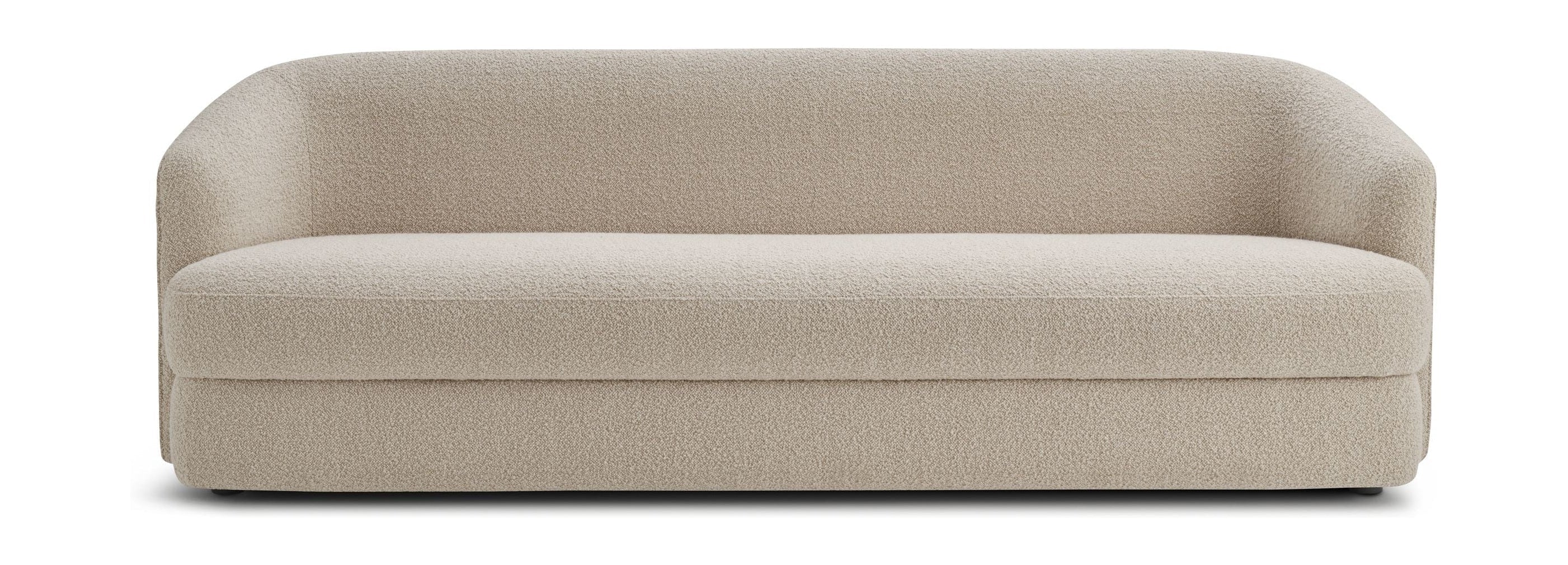 New Works covent sofa 3 sæder, sand
