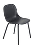 Muuto Fiber Outdoor Side Chair, Anthracite Black
