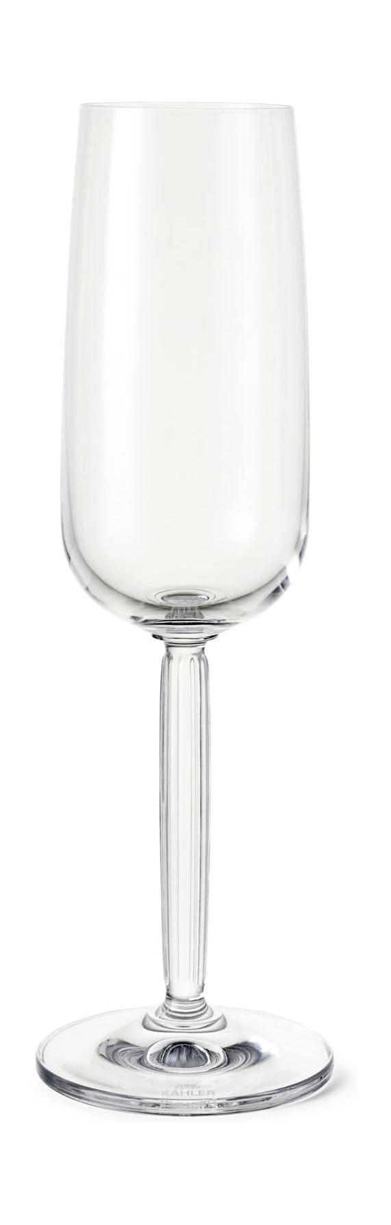 Kähler Hammershøi Champagneglas 2 Stk. 240 ml, Klar