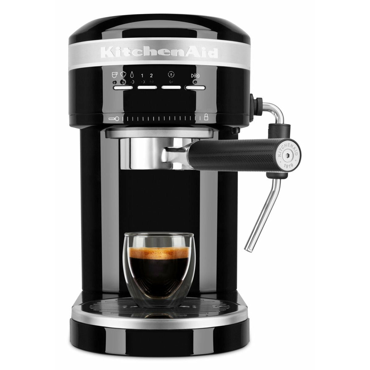 KitchenAid 5KES6503 Artisan Espressomaskine, Cast iron black