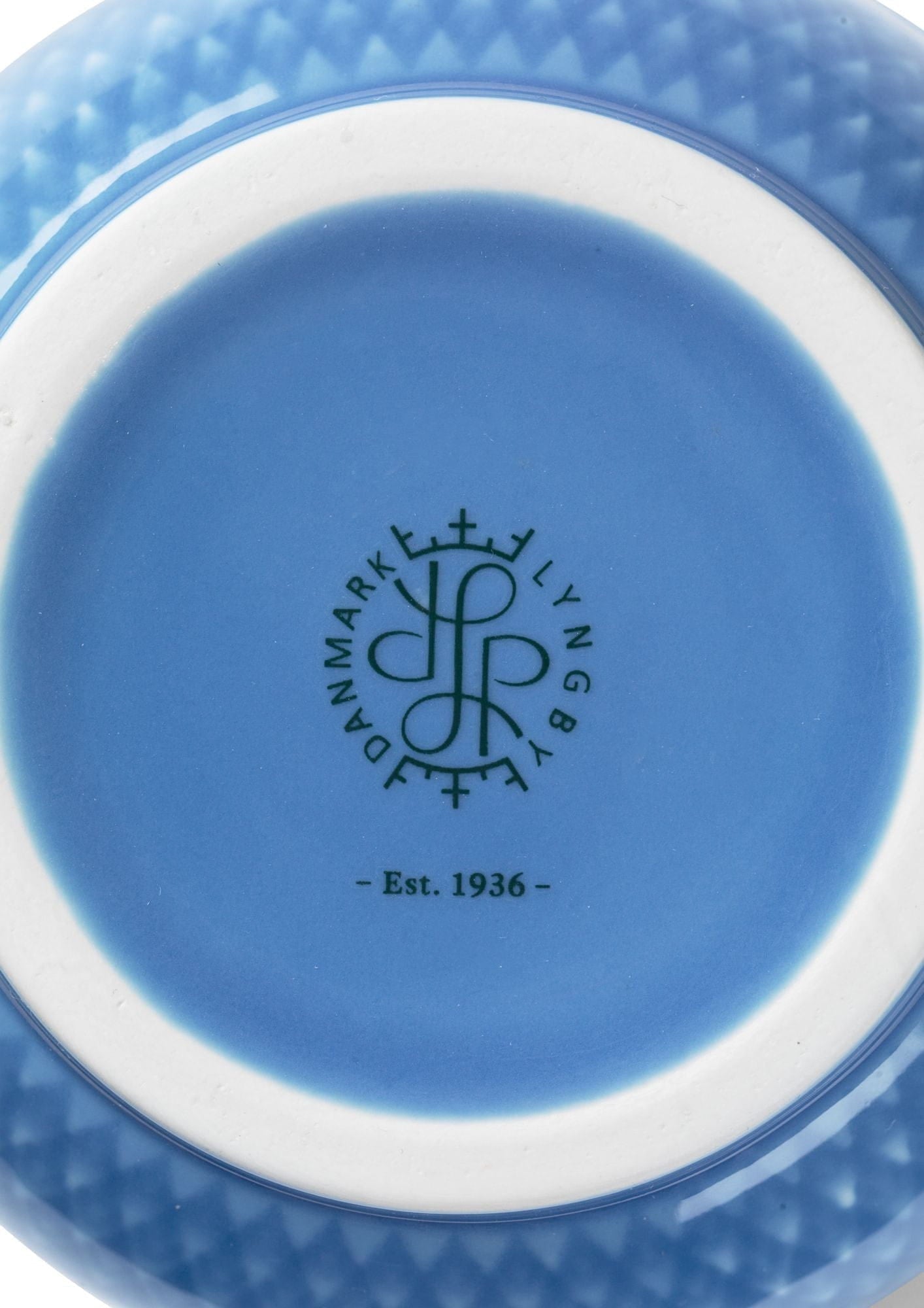 Lyngby Porcelæn Rhombe Color Vase 20 Cm, Blå