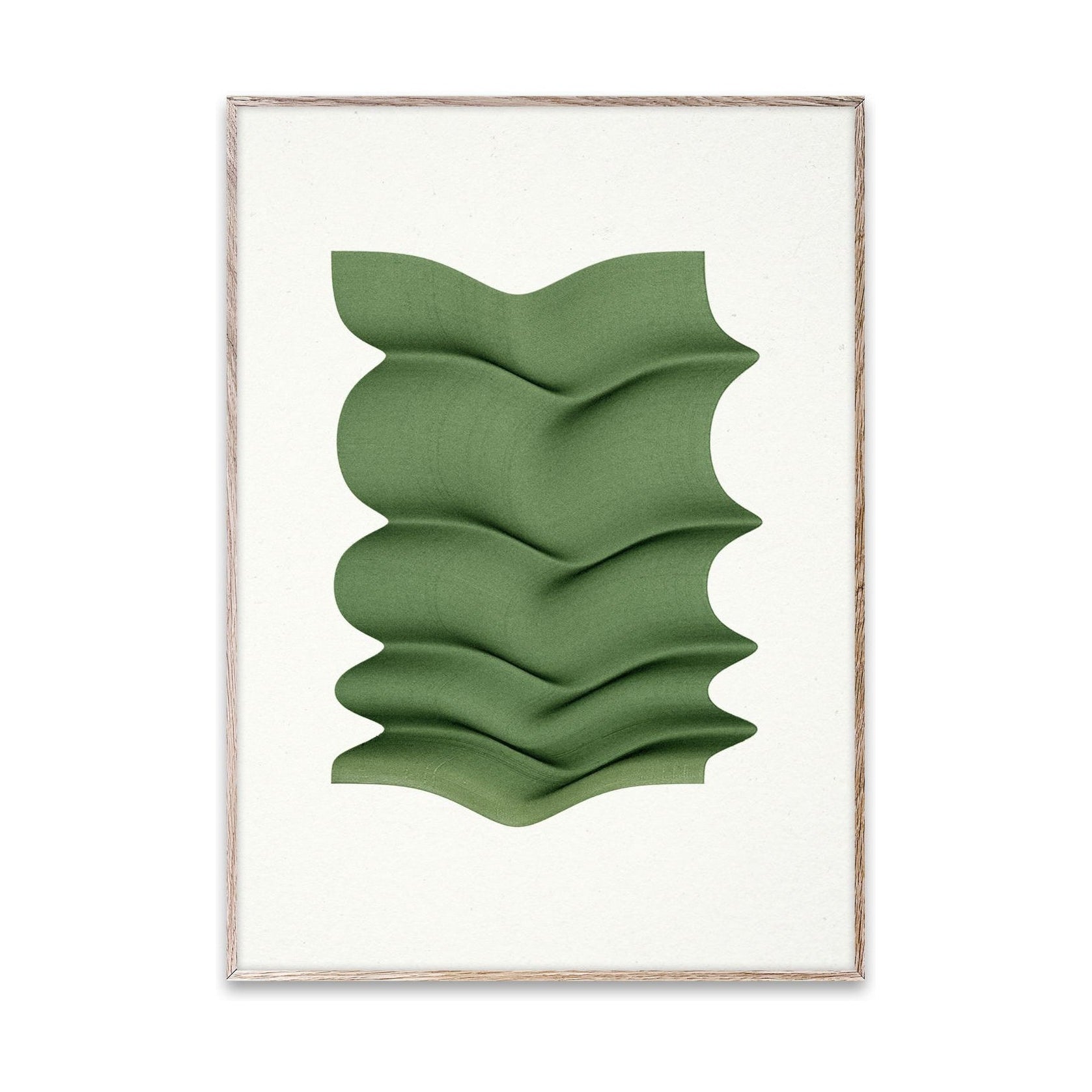 Paper Collective Green Fold Plakat, 50x70 Cm