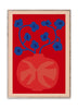 Paper Collective The Red Vase Plakat, 70X100 Cm
