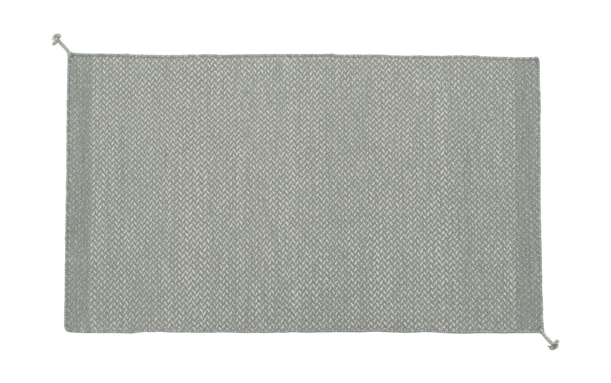 Muuto Ply Rug Grey, 140 X 85 Cm