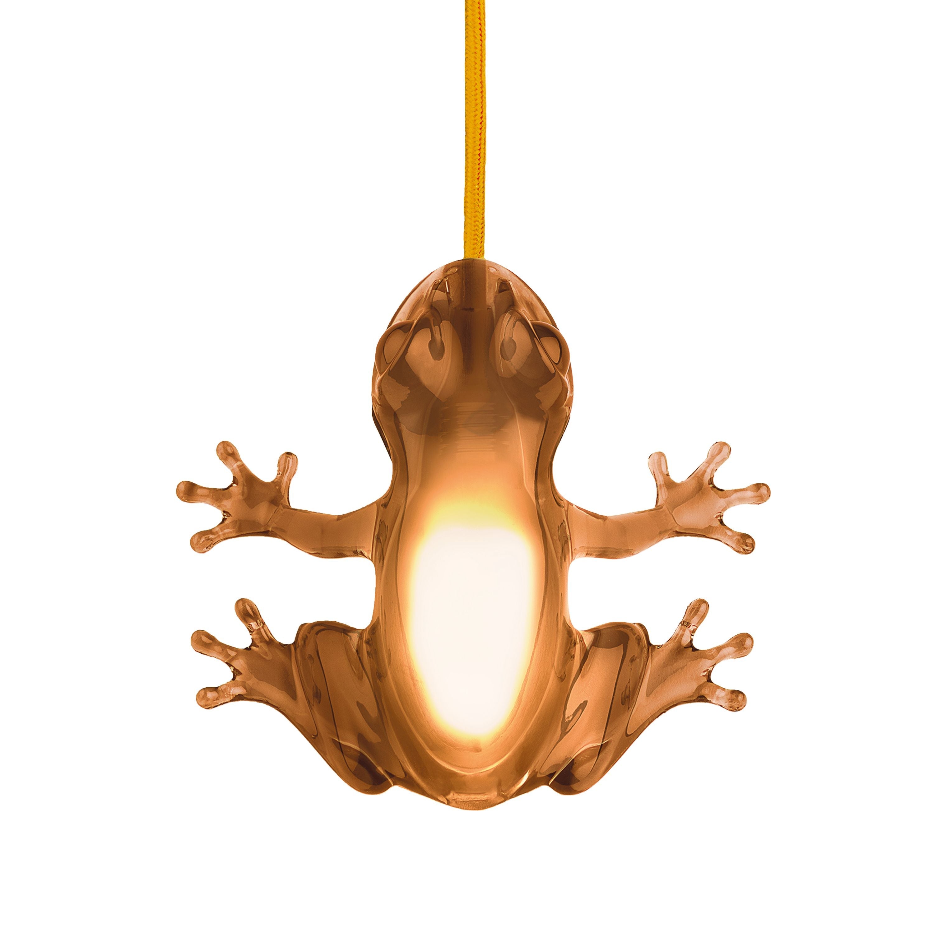Qeeboo Hungry Frog Lamp, Amber